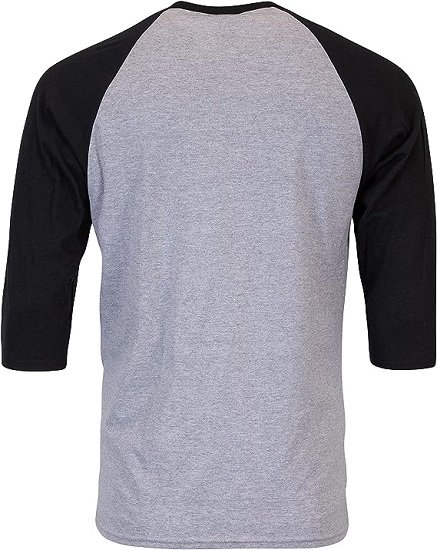 Adult Heavy Cotton 3/4 Raglan T-Shirt, 2-Pack