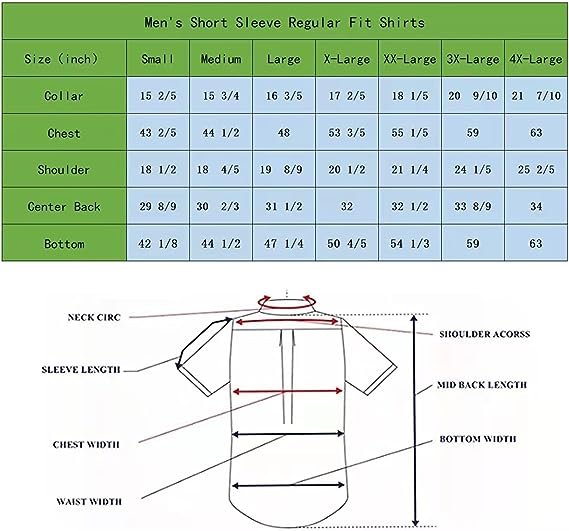 Hawaiian Shirts for Men Short Sleeve Regular Fit Mens Floral Shirts